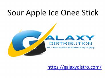 Sour Apple Ice Onee Stick