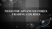 Need for Advanced Forex Trading Courses
