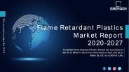 Flame Retardant Plastics Market