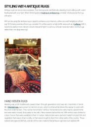 vintage rugs