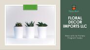 Get Beautiful and Affordable Wholesale Flower Pots
