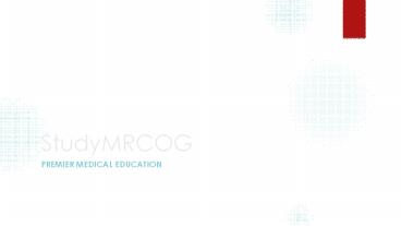 MRCPI Written Exam | MRCPI Part 2 Written - StudyMRCOG