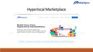 Hyperlocal Marketplace