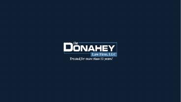 Looking Personal Injury Lawyer in Columbus Ohio at The Donahey Law Firm