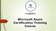 Microsoft Azure Certification Training Course. Administrator Associate AZ-10
