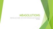 mbasolution