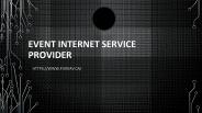 EVENT INTERNET SERVICE PROVIDER