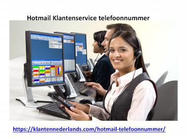 Hotmail Klantenservice telefoonnummer (1)
