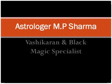 Best Online Astrologer Specialist in India