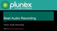 Best Audio Recording