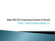 best IELTS coaching center in kochi