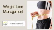 Diet for Weight Loss by Naini Setalvad
