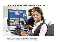 amazon Klantenservice nederland