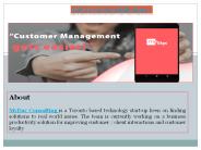 Customer Interaction Management