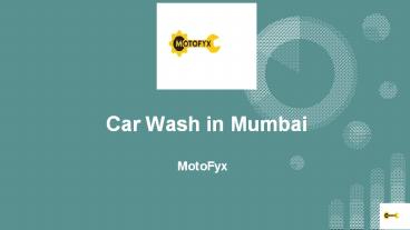 Car Wash in Mumbai