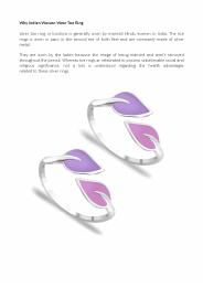 Why Indian Wowen Wear Toe Ring