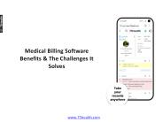 Medical Billing Software Benefits & The Challenges It Solves