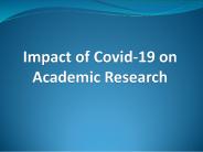 COVID-19's impact felt by researchers
