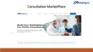 Consultation MarketPlace