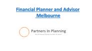Financial Planner and Advisor in Melbourne