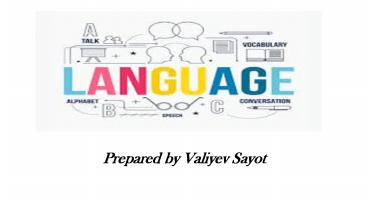 Learning a language presentation | free to download