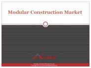 Modular Construction Market