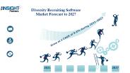 Diversity Recruiting Software Market Grow At A Healthy CAGR Of 9.4% by 2027: The Insight Partners