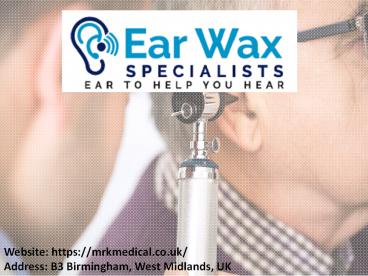 ear wax removal same day