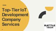 Top-Tier IoT Development Company Services