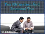 Tax  Mitigation  And  Personal  Tax