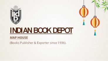 Indian Book Depot Since 1936