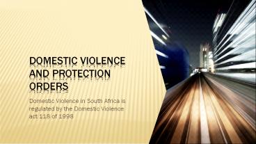 Domestic Violence Attorneys Pretoria