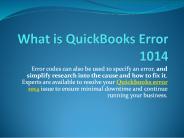 QuickBooks Update POS Error 1014