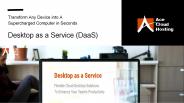 Dasktop as a Service (DaaS)