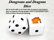 Dungeons and Dragons Dice