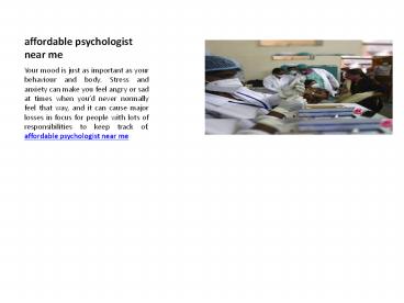 affordable psychologist near me