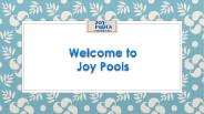 Hire Swimming Pool Contractors in Hyderabad | Joy Pools
