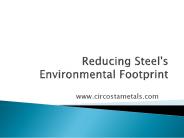 Reducing Steel's Environmental Footprint