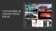 CASHurDRIVE - 5 ECONOMICAL ADVERTISING IDEAS