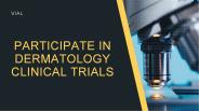 Why Participate in Dermatology Clinical Trials