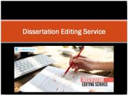 Online Dissertation Editing Service in the UK