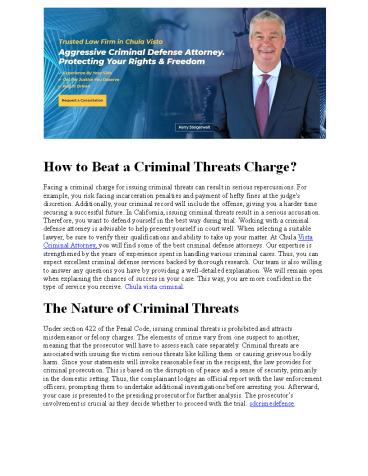 CHULA VISTA CRIMINAL ATTORNEY