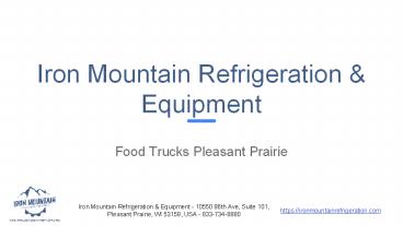 5 Designing and Layouts for Food Trucks