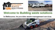 Building Rubbish Removal Service in Melbourne
