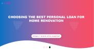 CHOOSING THE BEST PERSONAL LOAN FOR HOME RENOVATION