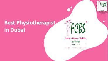 Best Physiotherapist in Dubai