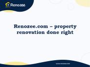 Renozee.com – property renovation done right
