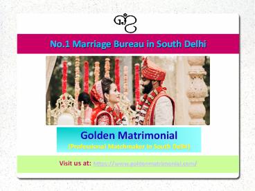 No.1 Marriage Bureau in South Delhi