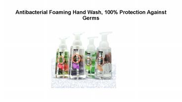 Antibacterial Foaming Hand Wash, 100% Protection Against Germs