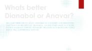 Whats better Dianabol or Anavar? (1)